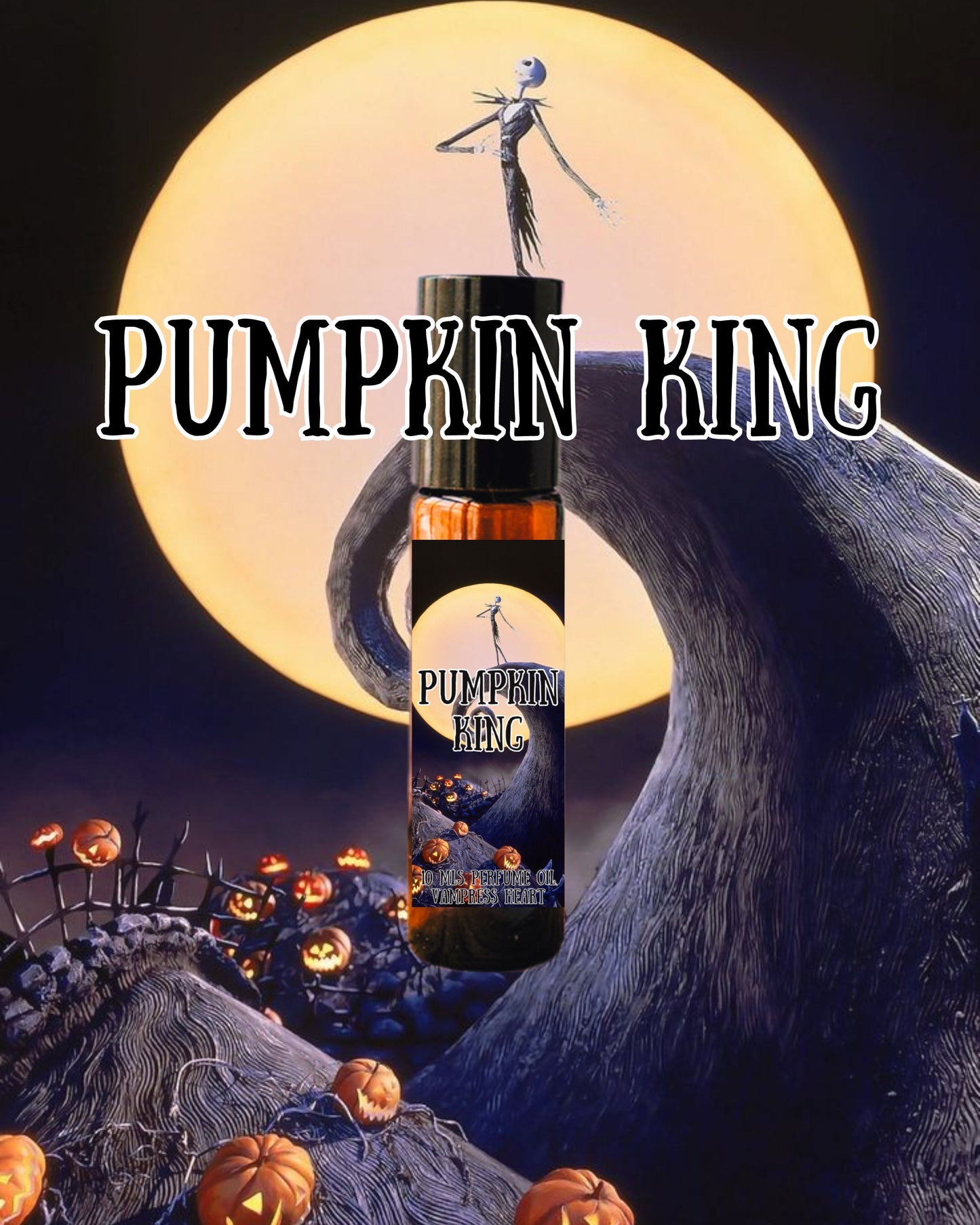 PUMPKIN KING Perfume Oil with Pumpkin Spice, Coconut Cream and Whipped Vanilla