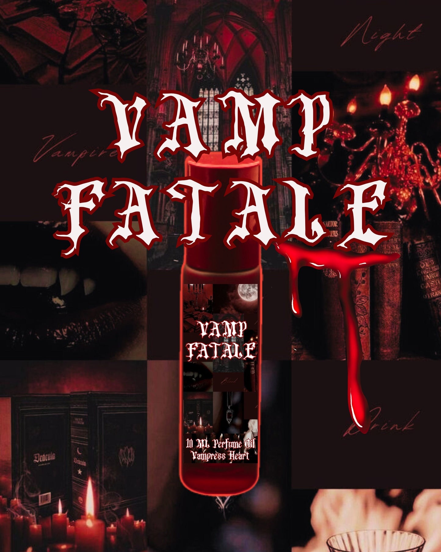 VAMP FATALE Perfume Oil with Black Raspberry Vanilla and Mulberry